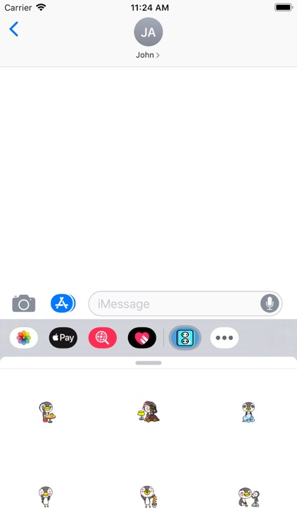 Yellow-billed Penguin sticker