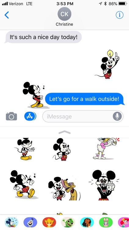 Disney Stickers: Mickey screenshot-4