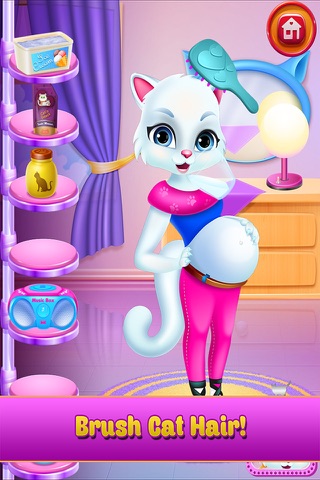 New Baby Pet Kitten Cat Games screenshot 4