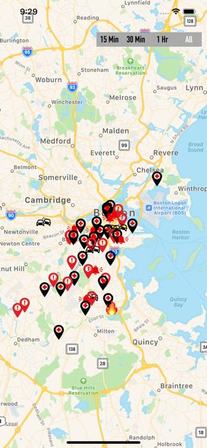 Boston Fire Incident Map