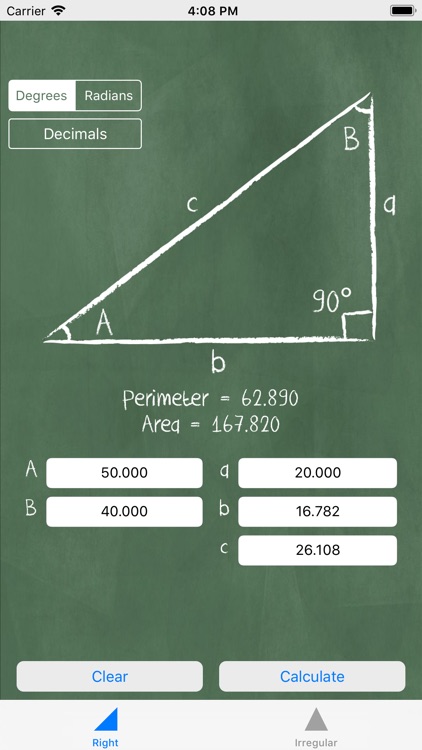 Triangle Solver - Trigonometry