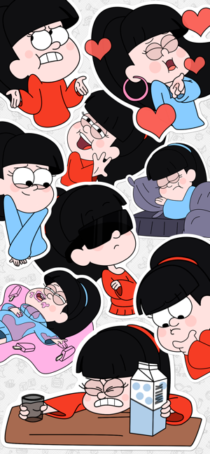 Funny Mia - stickerpack(圖2)-速報App