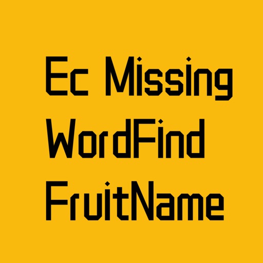 EcMissingWordFindFruitName