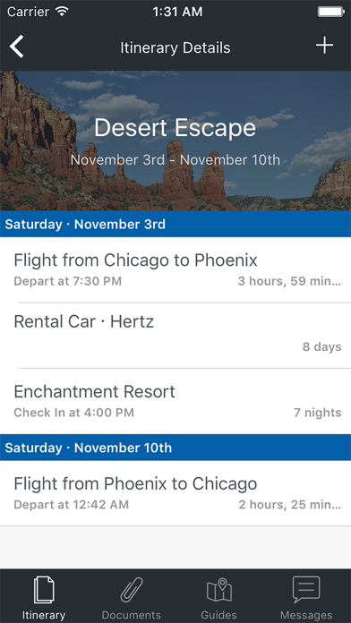 Alcon Travel App screenshot 2