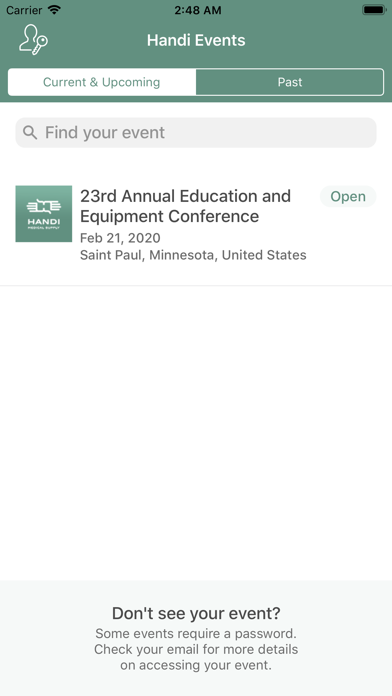 Handi Conference and Events screenshot 2