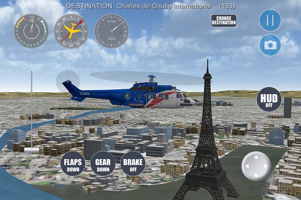 Airplane Paris screenshot 3