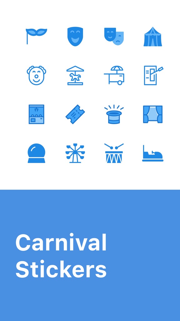 【图】Blue Carnival Stickers(截图1) 【图】Blue Carnival Stickers(截图1)