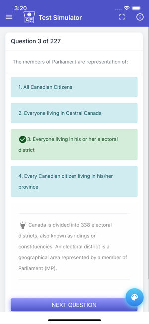 Canadian Citizenship Test Prep(圖6)-速報App