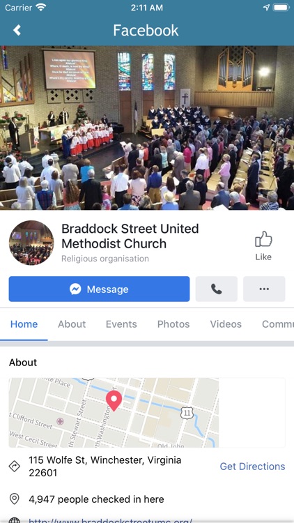 Braddock St UMC