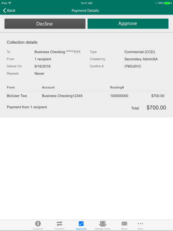 Screenshot #5 pour BankPlus Business Mobile