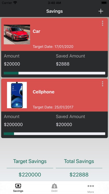 PiggySavings screenshot-3