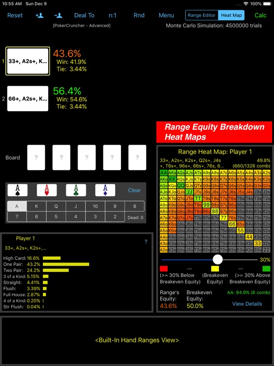 PokerCruncher for iPad - Adv