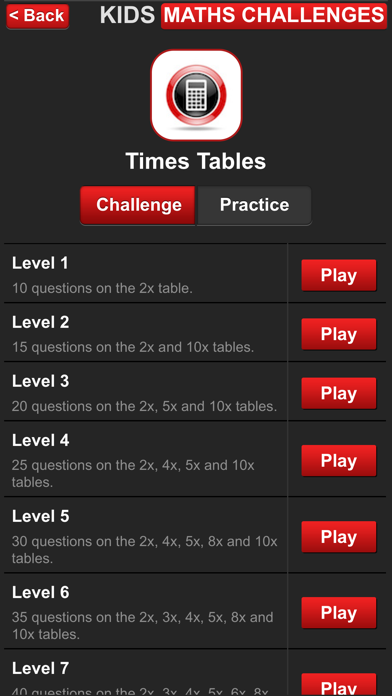 Kids Maths Challenges screenshot 2
