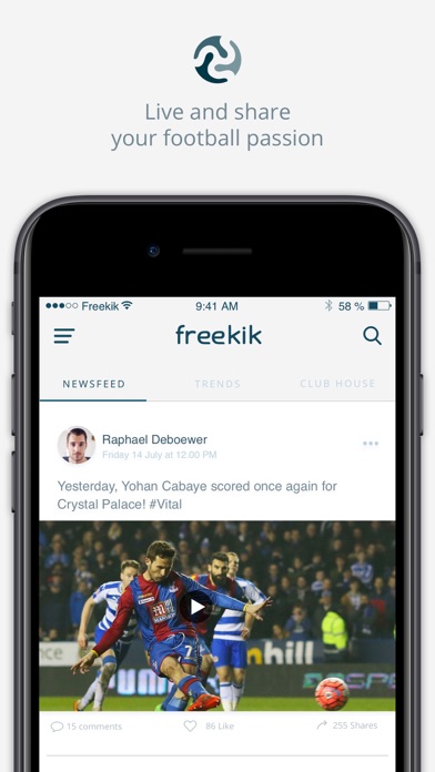Freekik - The Football Network screenshot 2