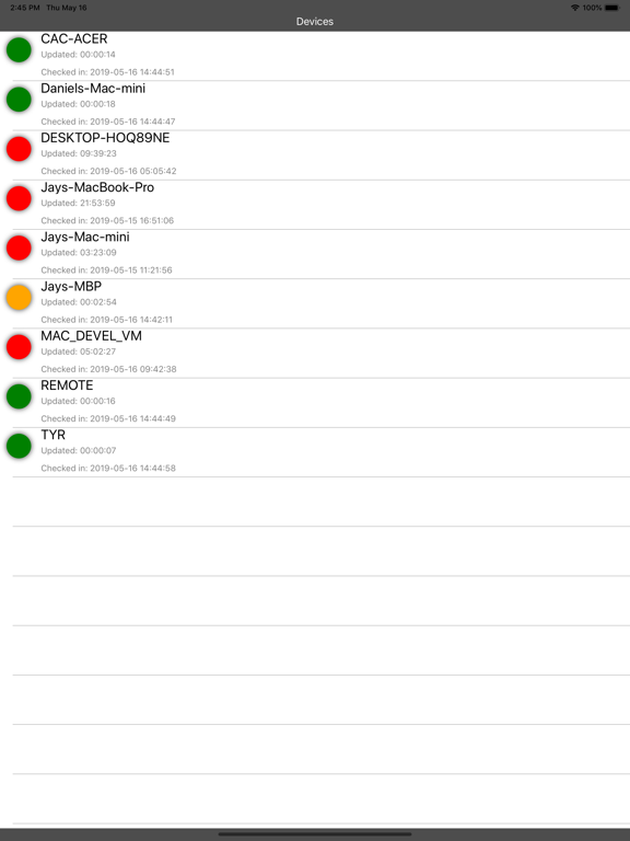 Screenshot #4 pour CheckPcUptime