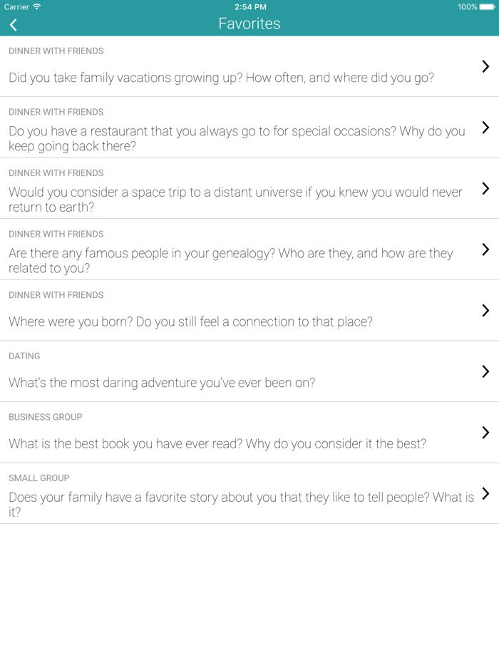 Lets Talk - Icebreakers