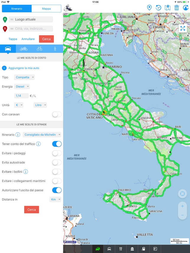 scarica mappe michelin