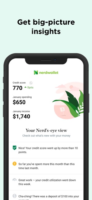 Nerdwallet On The App Store - iphone screenshots