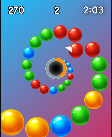 Screenshot #11 for Vortigo - The Bubble Shooter