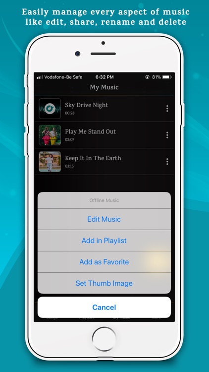 Offline Music Player Lite screenshot-8