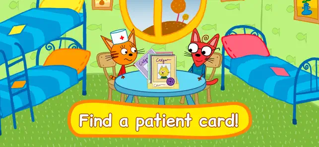 Screenshot 1 Kid-e-Cats Juego de hospital iphone
