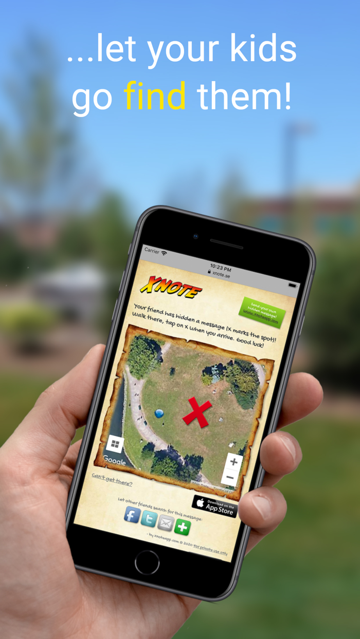 Message Hunt - Xnote