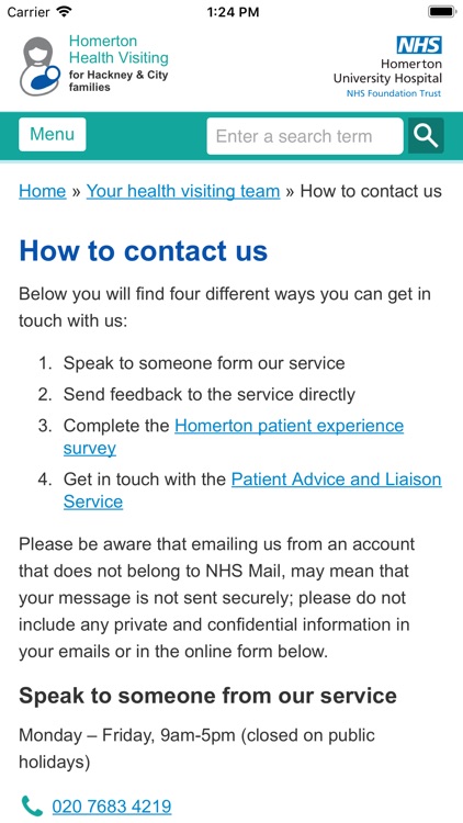 Homerton Health Visiting screenshot-5