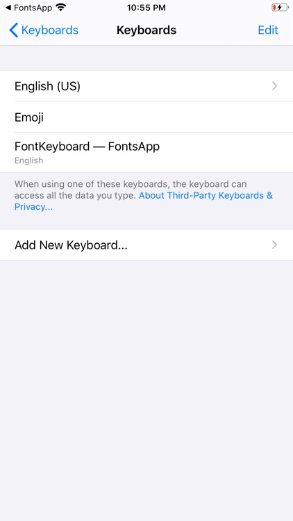 FontsApp - FontKeyboard Style screenshot-3