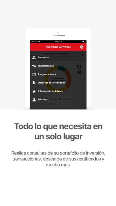 Inversiones Davivienda screenshot 3