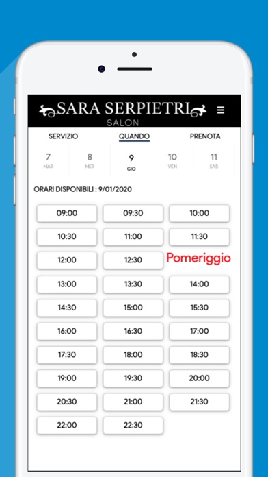 Sara Serpietri Salon screenshot 3