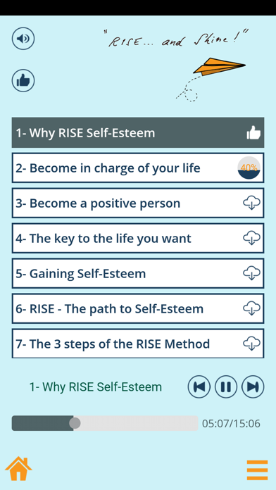 How to cancel & delete RISE SELF-ESTEEM from iphone & ipad 3