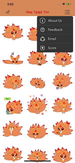 Nine Tailed Fox Stickers(圖3)-速報App