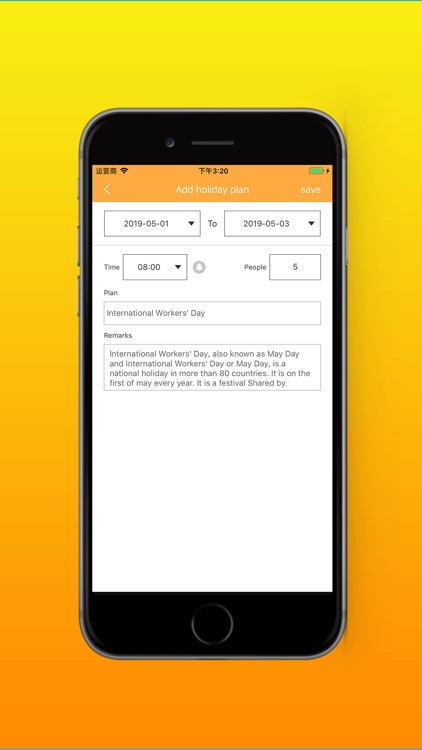 Holiday Plan screenshot-3