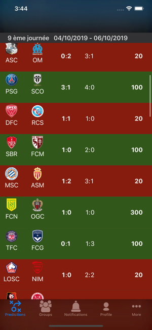 WCP - Ligue 1 prono entre amis(圖6)-速報App