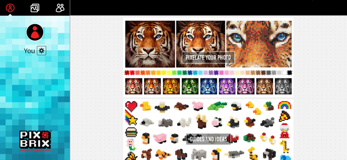 Pix-Brix Pixelator  Guides