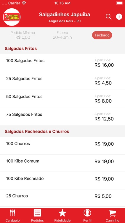 Salgadinhos Japuiba