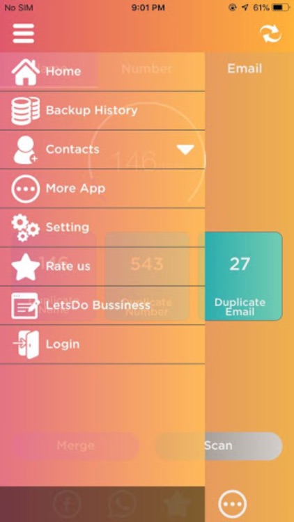 Contact Cleaner-Merge & Email screenshot-3