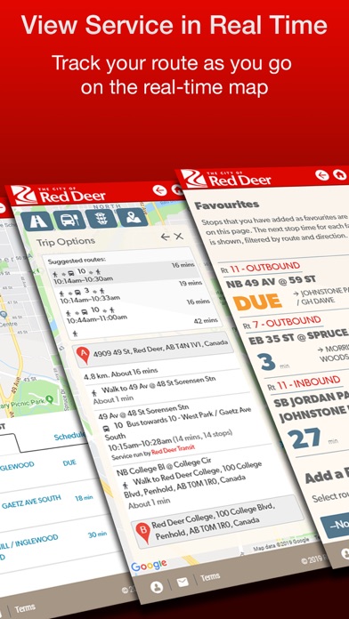 MyBus Red Deer screenshot 3