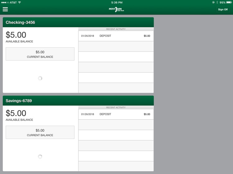 Petit Jean State Bank Mobile screenshot-3