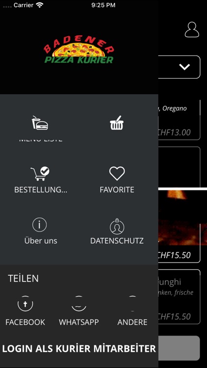 Badener Pizza Kurier screenshot-3