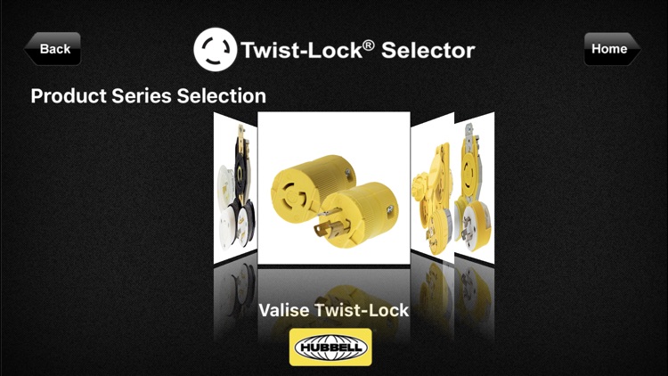 Twist-lock Product Selector