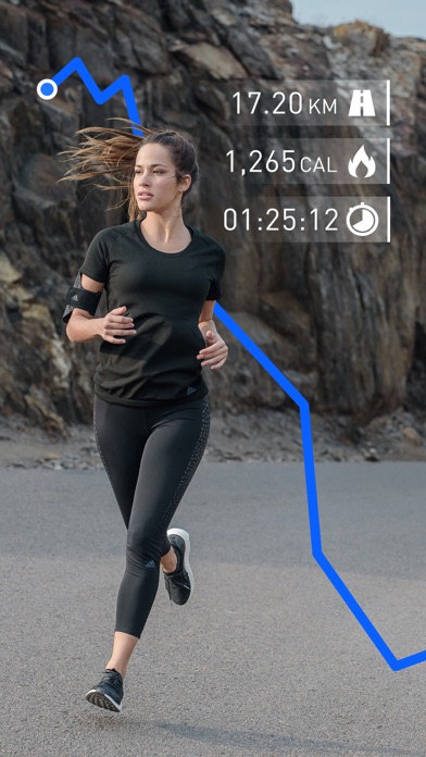 runtastic PRO - GPS Fitness & Exercise Tracker Screenshot 1