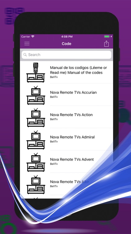 Control Code For Bell Tv