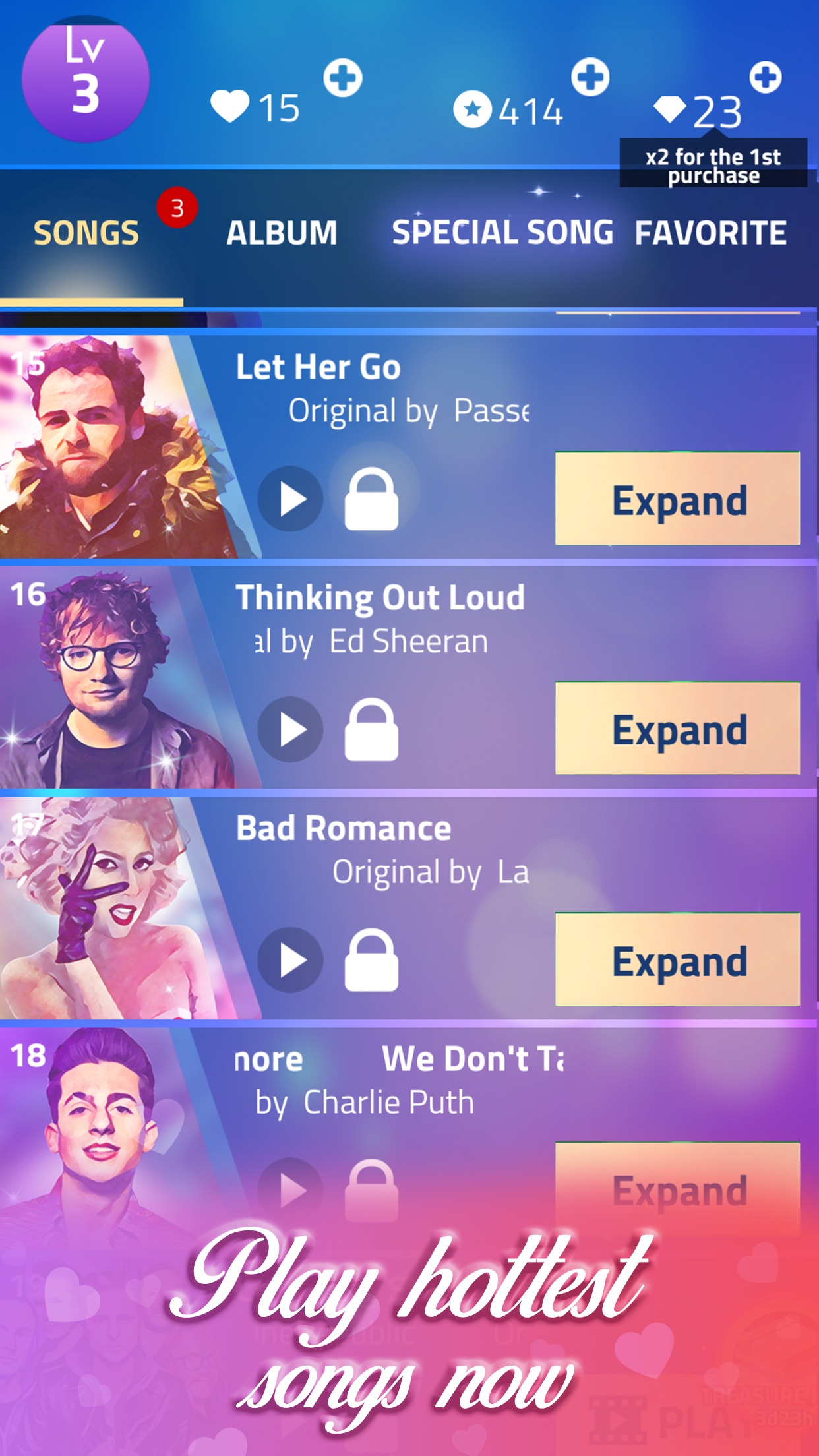 Screenshot do app Magic Tiles 3: Piano Game