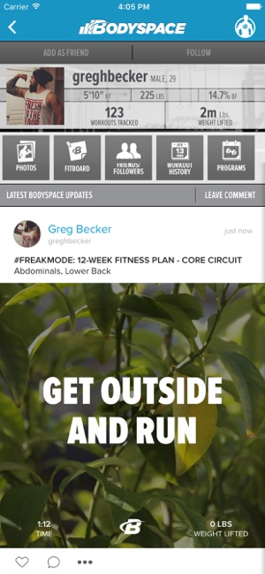 BodySpace - Social Fitness App(圖5)-速報App