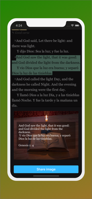 Spanish English Bible(圖2)-速報App