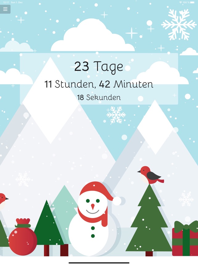 Weihnachts Countdown 2021 Im App Store