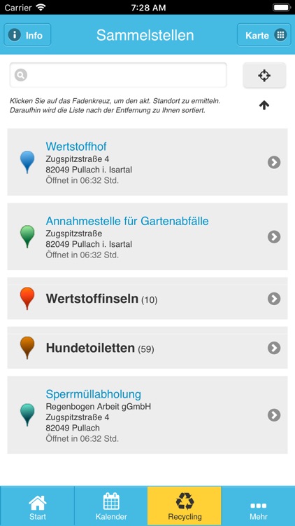 Pullach Abfall-App screenshot-3