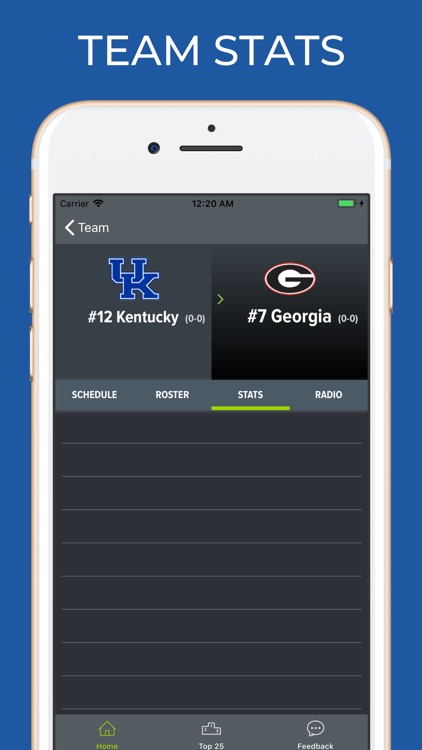 Georgia Football Schedules screenshot-3