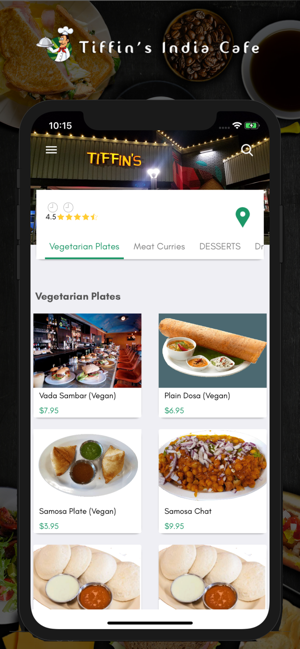 Tiffin's India Cafe(圖1)-速報App